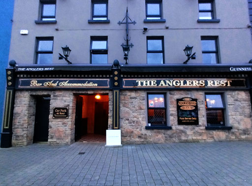 Exterior of The Anglers Rest in Ballyconnell